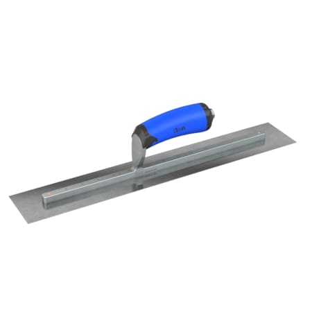 Steel City Trowels By Bon Finish Trowel, Square, Carbon Steel, 18 X 3, Comfort Grip 67-238